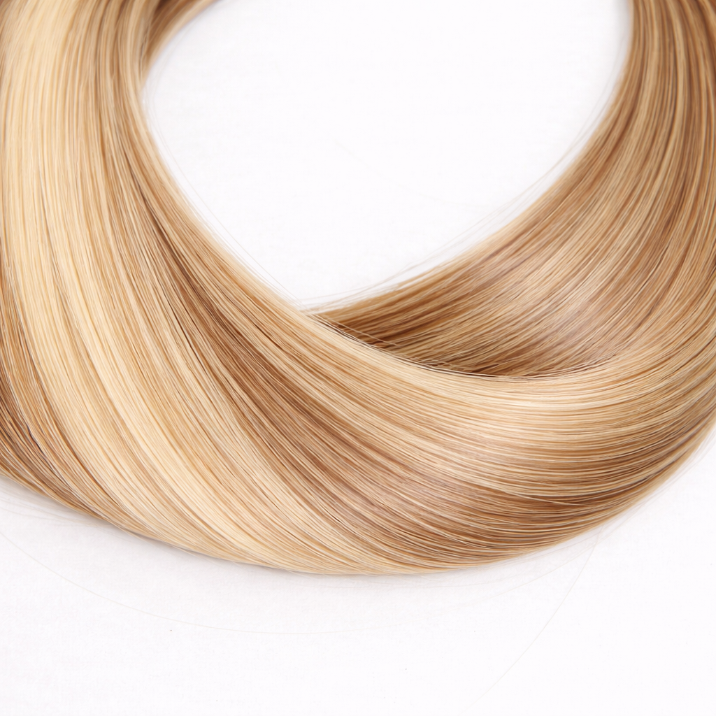 Dimensional Champagne Ice Blend - Genuis Weft Hair Extensions