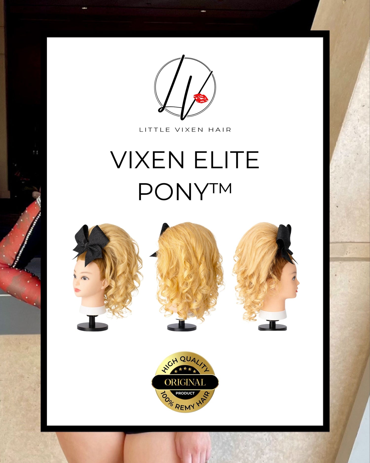Vixen Elite Pony™ | All-Star Cheer Ponytail Extension