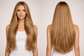 Golden Veil - Butterfly Weft Hair Extensions