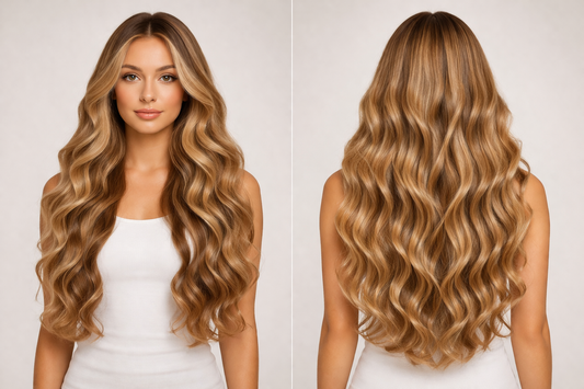 Sunlit Silk - Tape-In Hair Extensions
