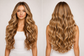 Sunlit Silk - Butterfly Weft Hair Extensions