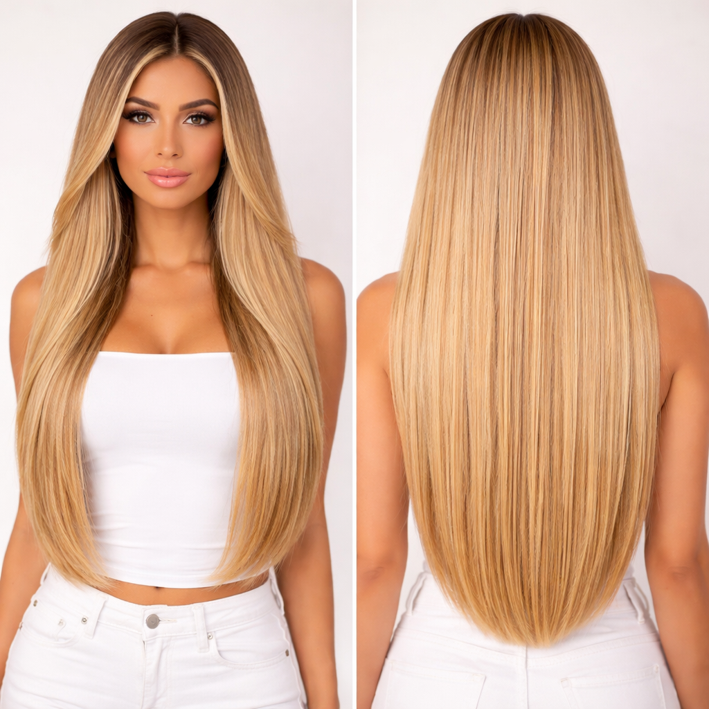Beach Babe Blonde - Genuis Weft Hair Extensions