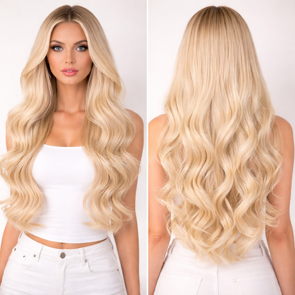 Platinum Silk - Genuis Weft Hair Extensions