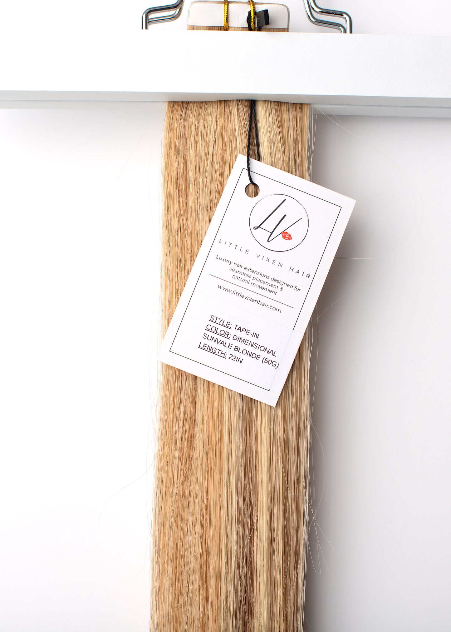 Dimensional Sunveil Blonde - Tape-In Hair Extensions