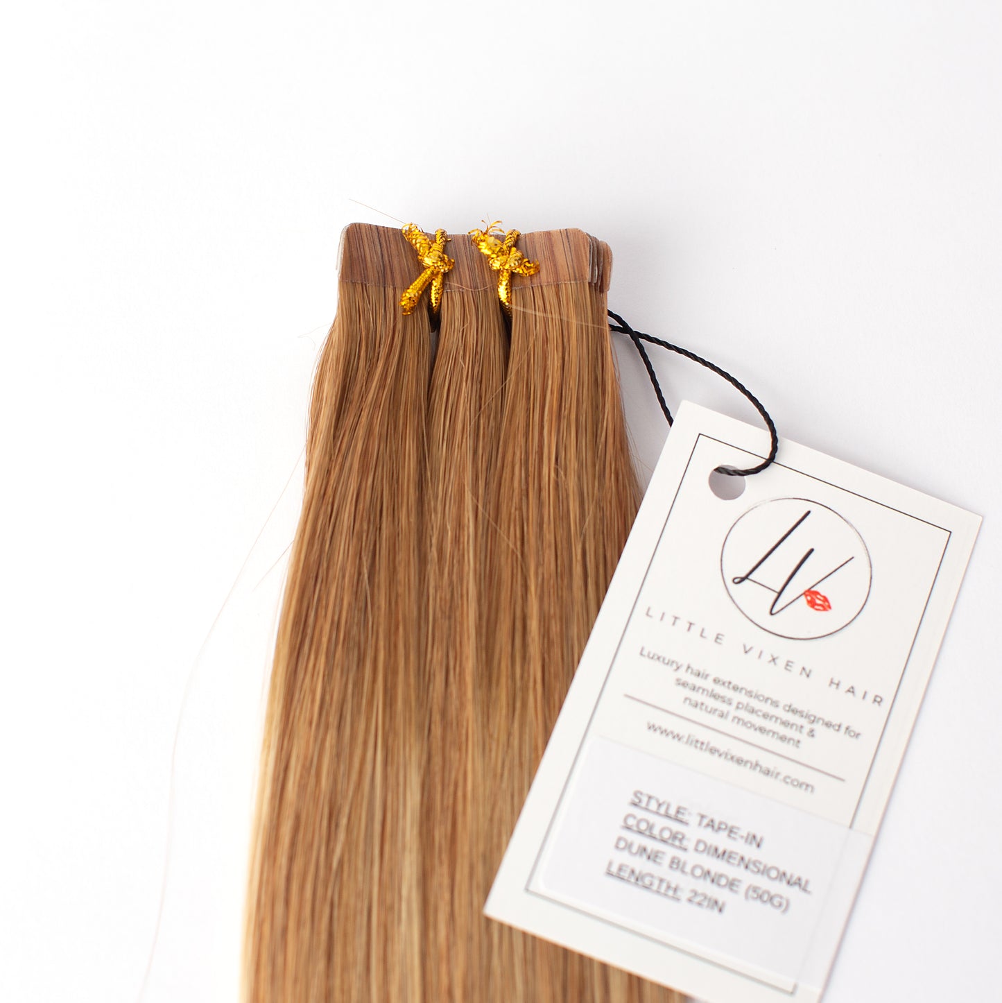Dimensional Dune Blonde - Tape-In Hair Extensions