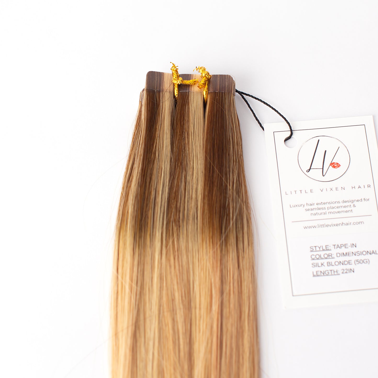 Dimensional Silk Blonde - Tape-In Hair Extensions